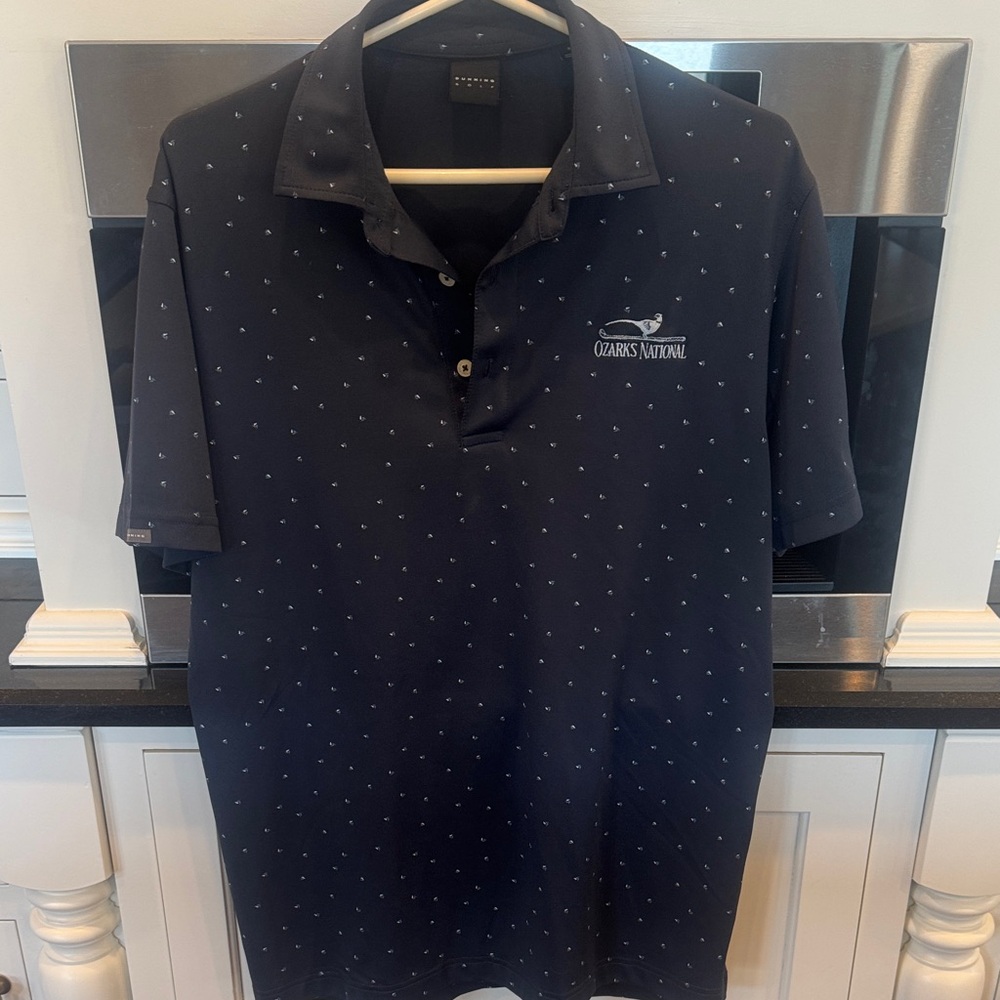 Dunning Men's Navy Polo Shirt